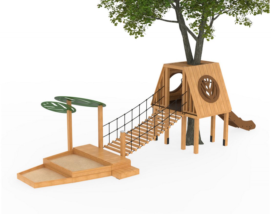 Детский игровой комплекс TORUDA Эко Кипарис 1 - вид 3