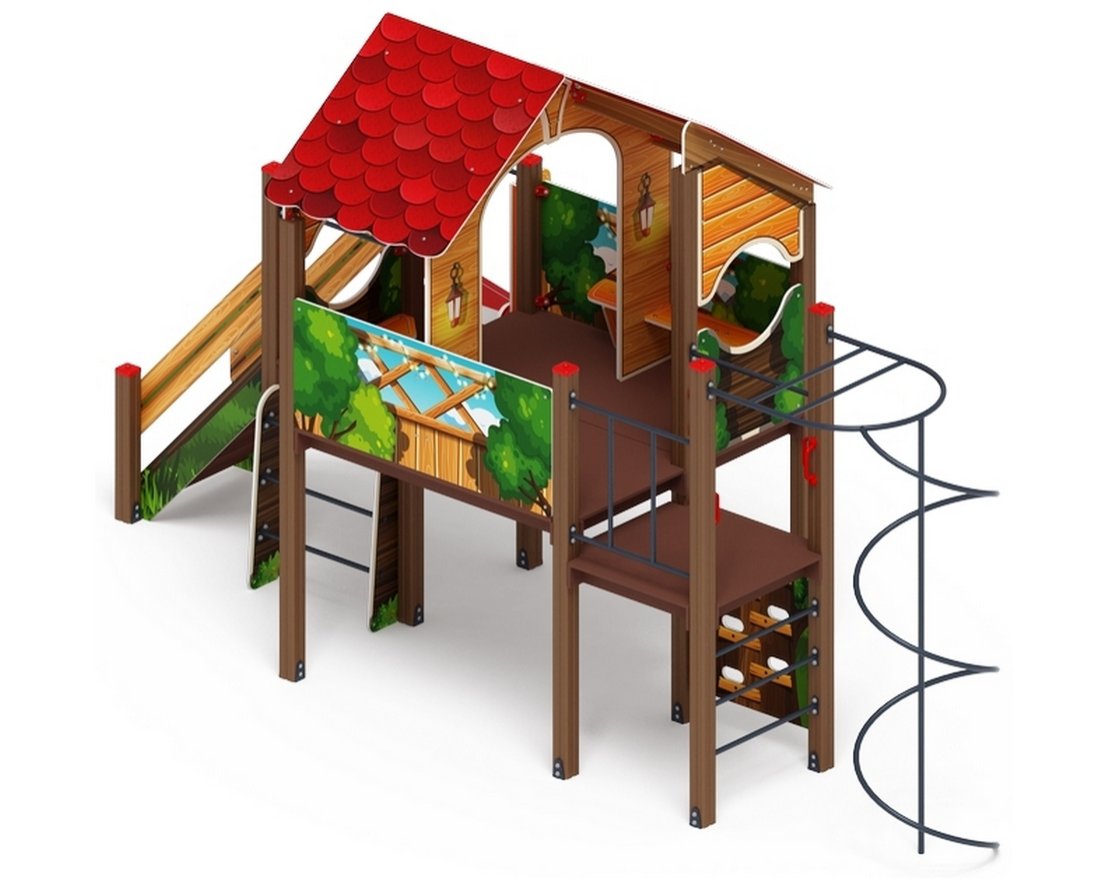 Детская игровая площадка Чудо-домик 1 - вид 2