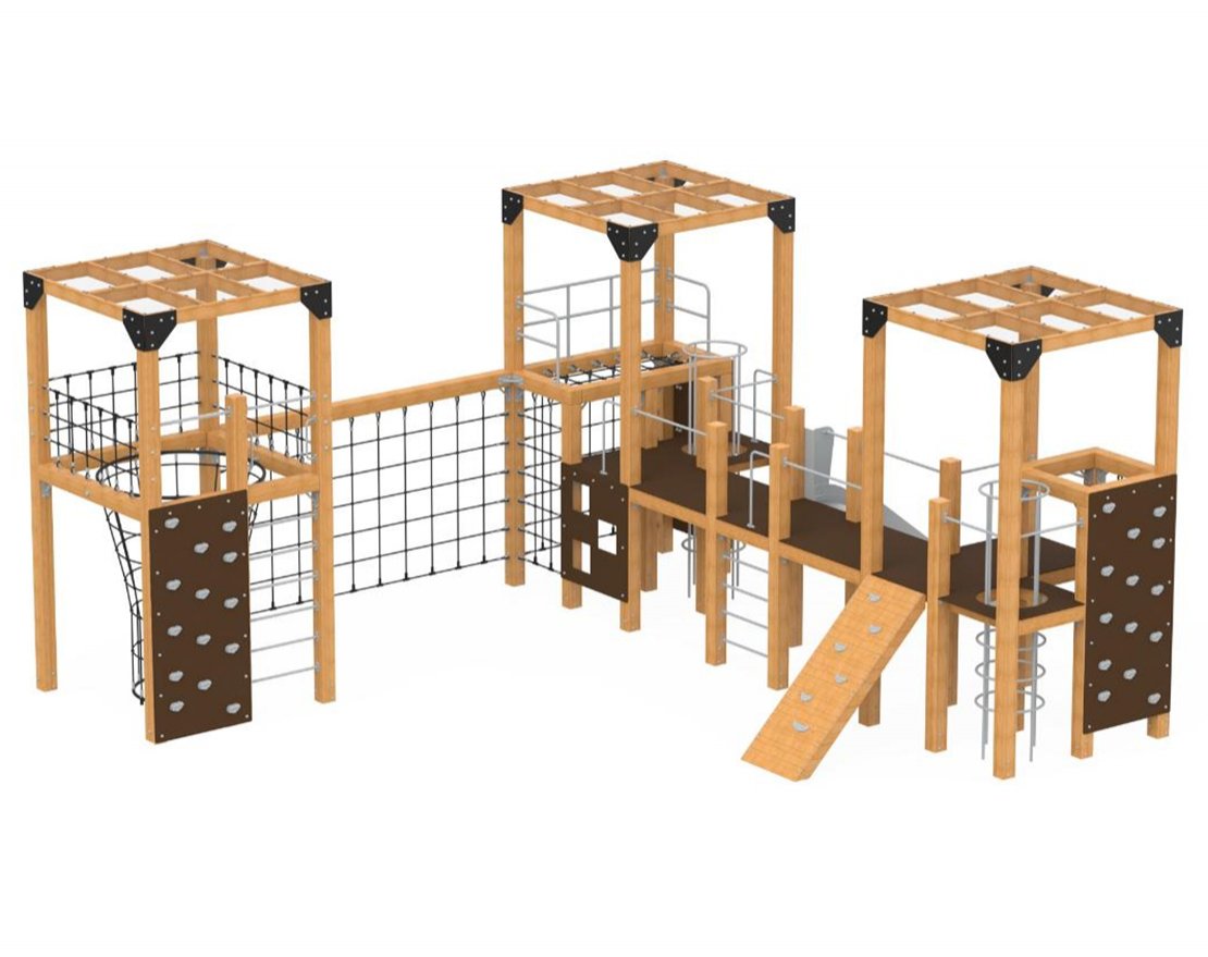 Детский игровой комплекс TORUDA Эко Лудо 6 - вид 2