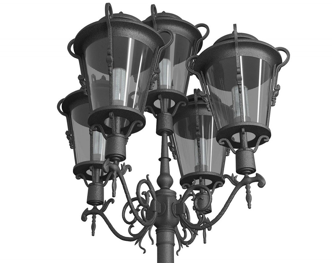 Фонарь уличный Флоренция 1 - вид 2