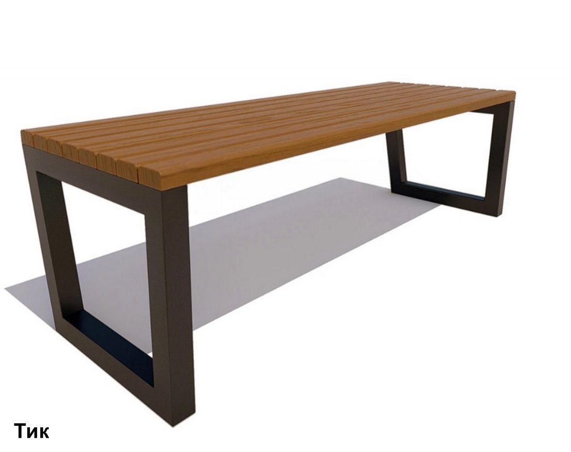 Скамейка садовая Муром, Лиственница - вид 4
