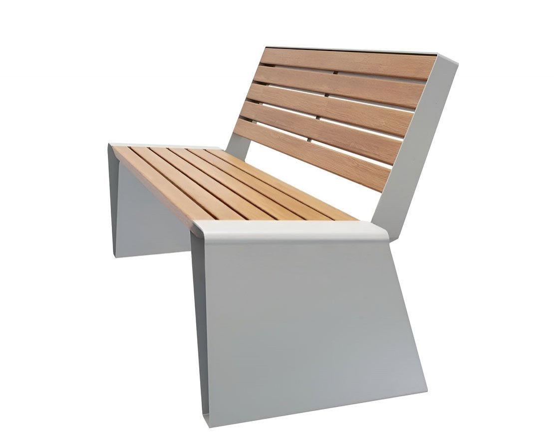 Скамейка стальная «Мистерия» - вид 5