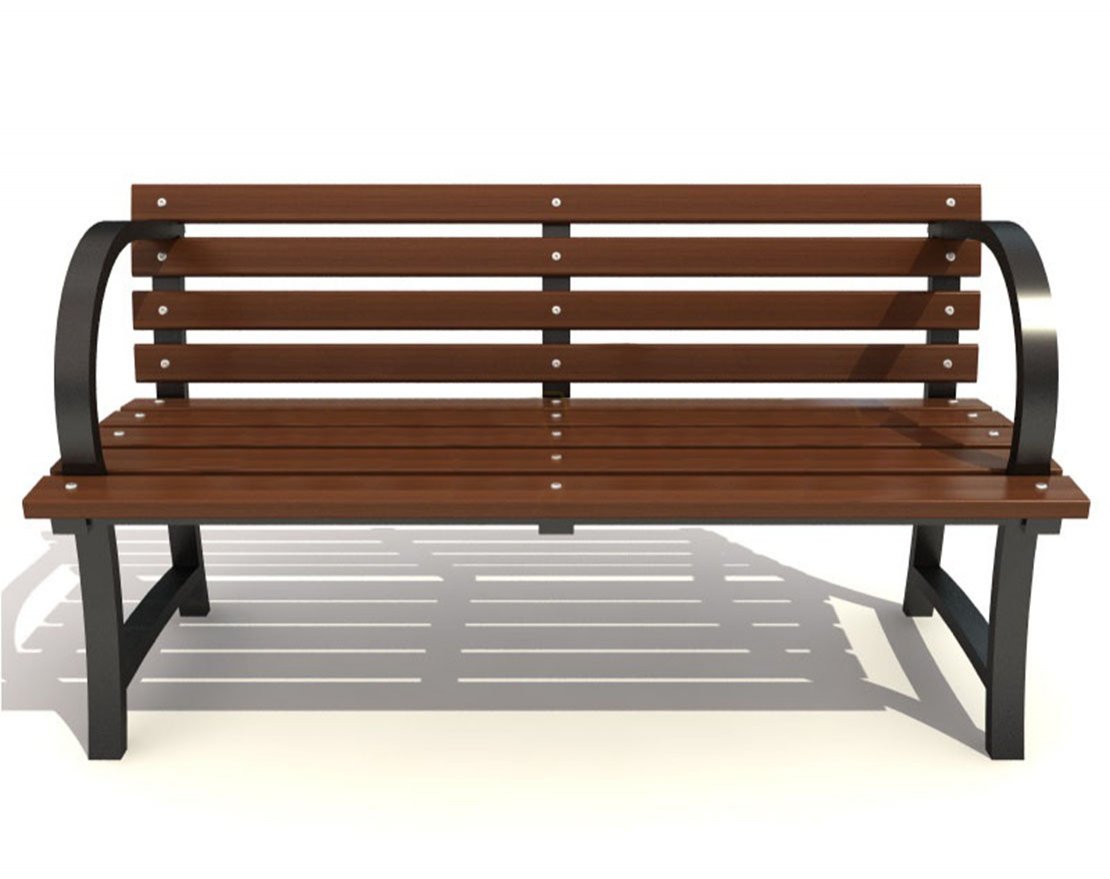Скамья парковая 8 - вид 3