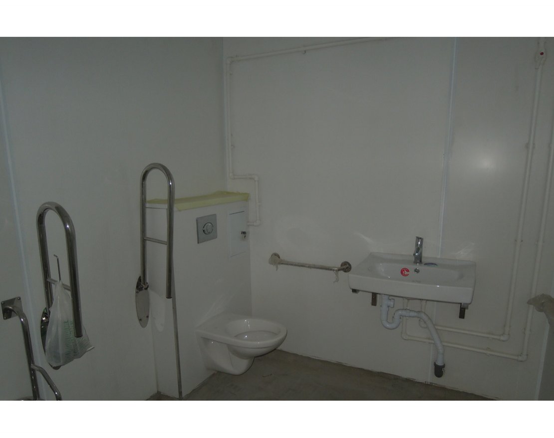 Универсальный автономный модульный туалет М+Ж+МГН 9м 1245 - вид 3